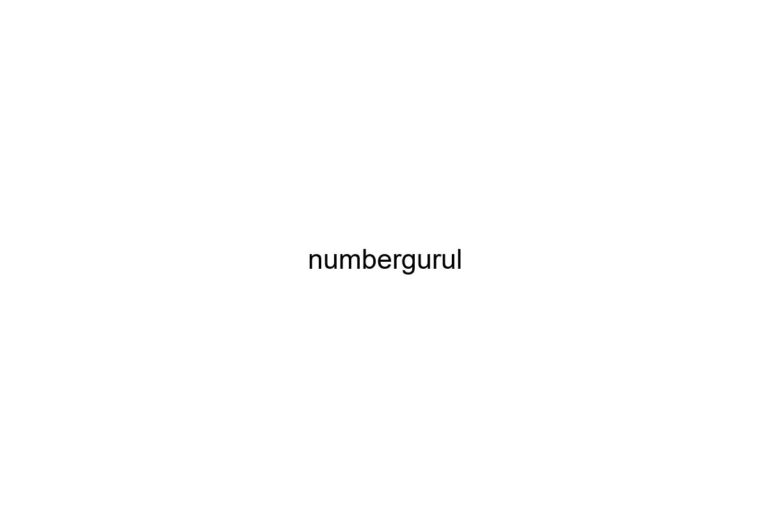 numbergurul