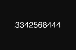 3342568444