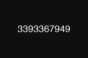 3393367949