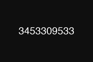 3453309533