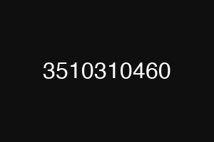 3510310460