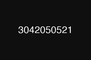 3042050521