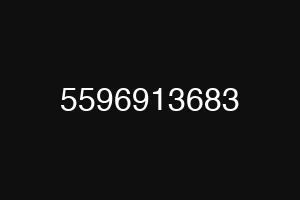 5596913683