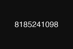 8185241098