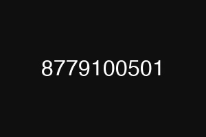 8779100501